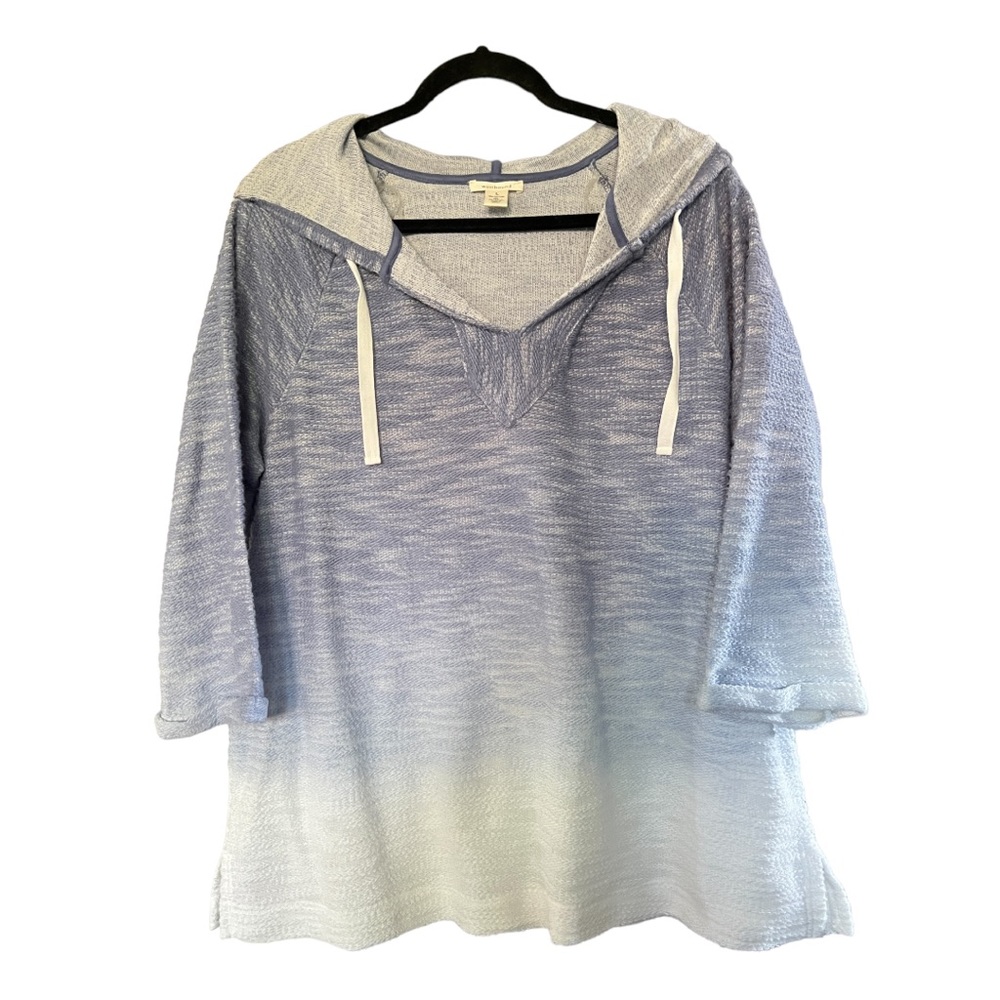 Westbound Ombre Dye Sweatshirt With Hoodie Size L